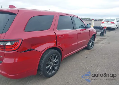 2018 Dodge Durango Gt Rwd из США, поврежденный, VIN 1C4RDHDG7JC461374